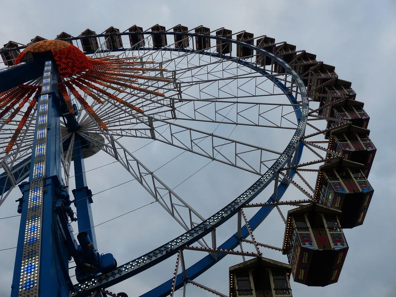 Riesenrad auf dem Oktoberfest